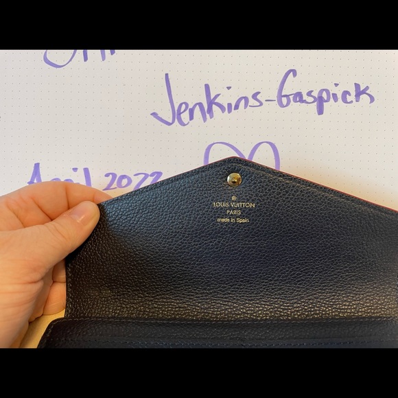 BLUE MONOGRAM EMPREINTE SARAH - Picture 7 of 14